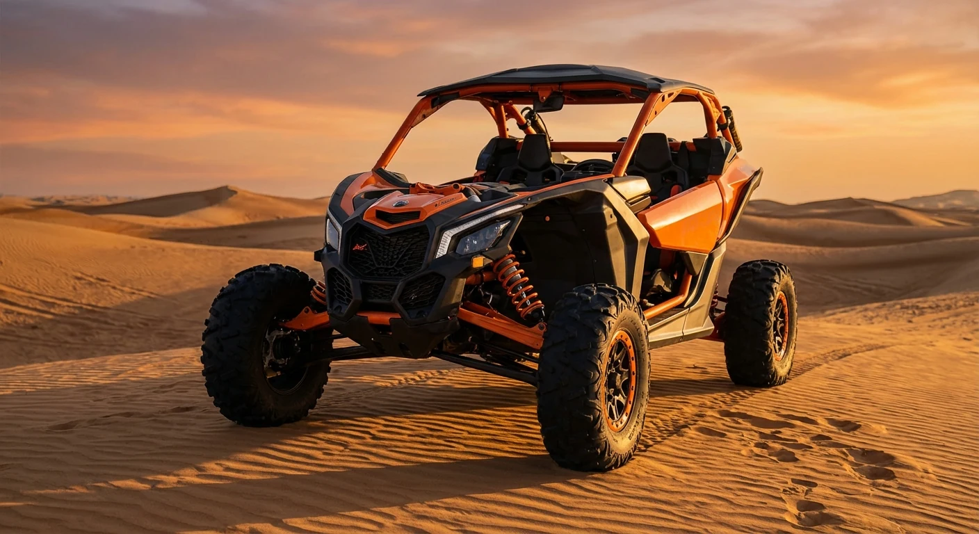 2 seater dune buggy 1000 cc turbo in Dubai desert