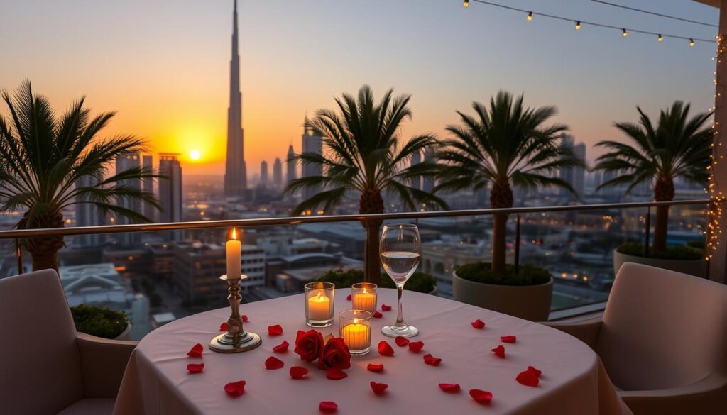 Dubai romantic dinner spots