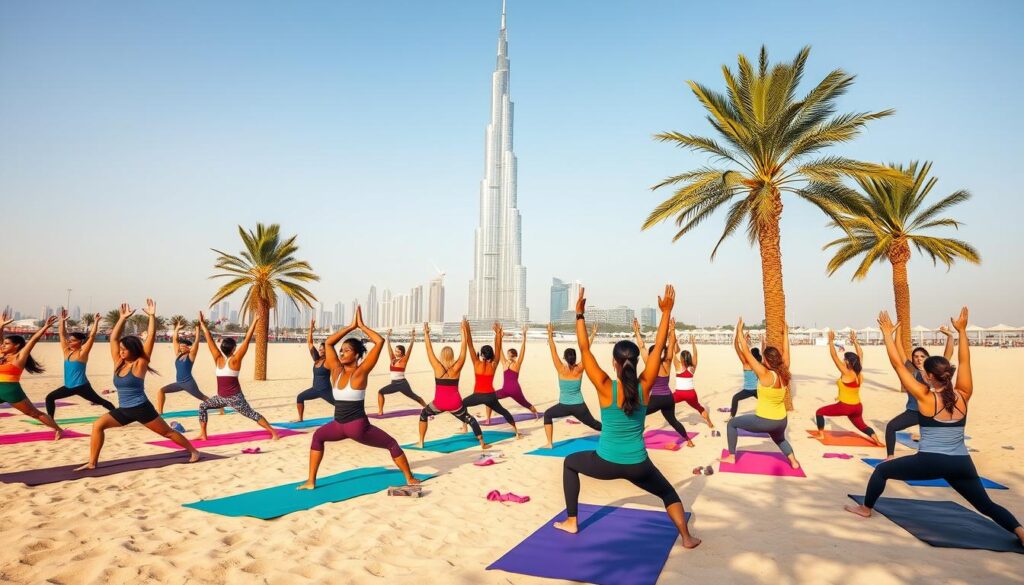 Fitness classes in Dubai